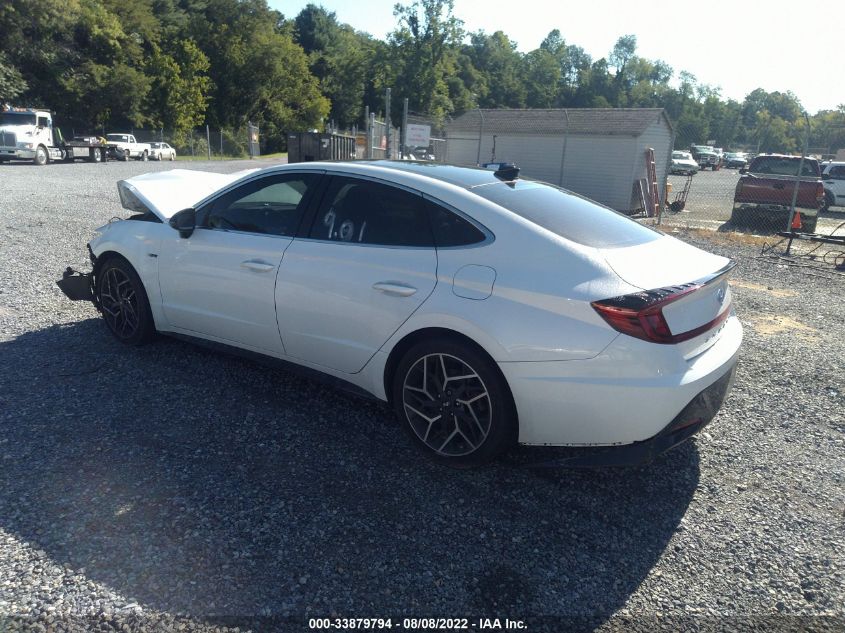 2021 HYUNDAI SONATA N LINE VIN: 5NPEK4JC8MH127782