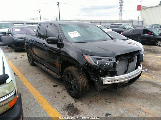 2022 HONDA RIDGELINE BLACK EDITION VIN: 5FPYK3F83NB025289