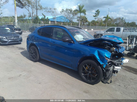 2021 ALFA ROMEO STELVIO TI SPORT VIN: ZASPAKBN3M7D02239