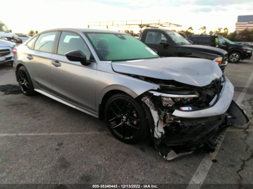 2022 HONDA CIVIC SEDAN SPORT VIN: 2HGFE2F5XNH579318