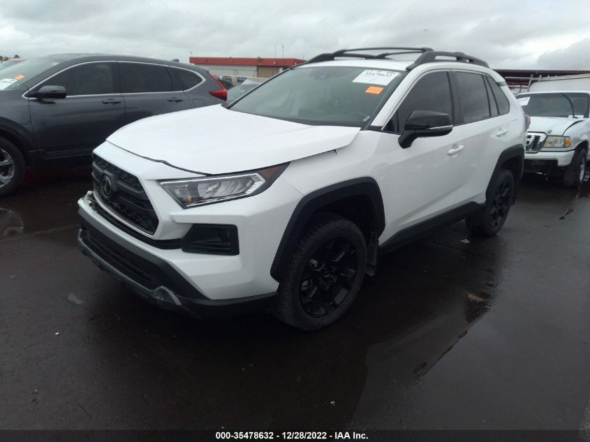 2021 TOYOTA RAV4 TRD OFF ROAD VIN: 2T3S1RFV7MW196940