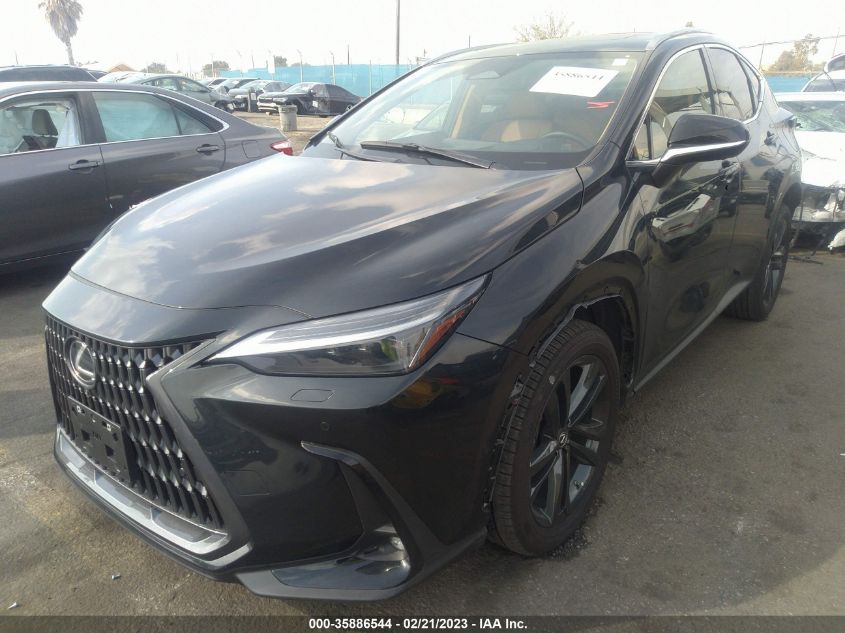 2022 LEXUS NX NX 450H+ LUXURY VIN: JTJHKCFZ0N2005180