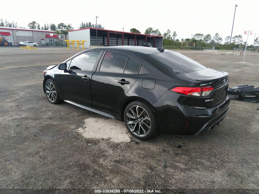 2022 TOYOTA COROLLA SE/NIGHTSHADE/APEX SE VIN: 5YFP4MCE8NP105948