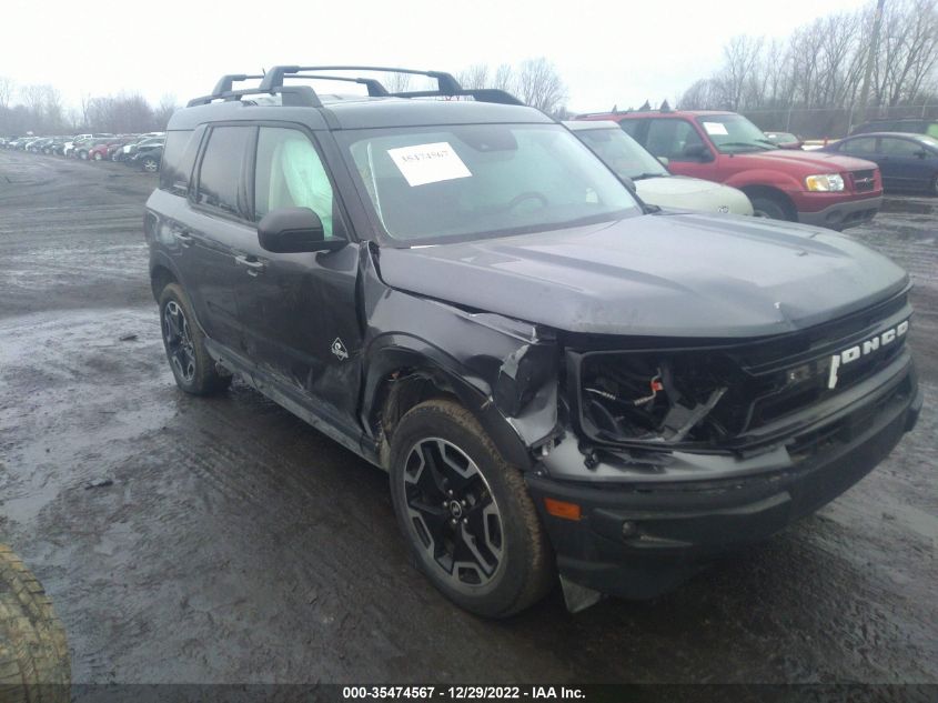 2021 FORD BRONCO SPORT OUTER BANKS VIN: 3FMCR9C64MRA45273