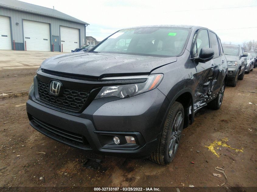 2021 HONDA PASSPORT EX-L VIN: 5FNYF8H56MB034791
