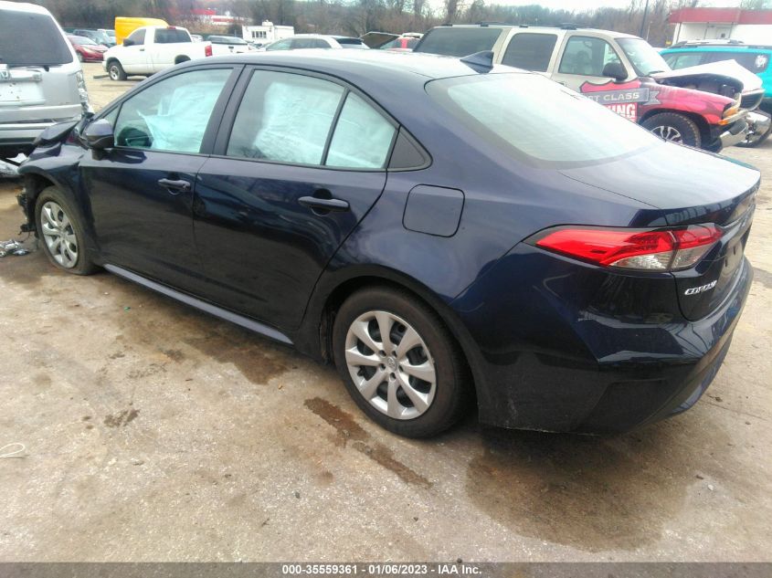 2022 TOYOTA COROLLA LE VIN: 5YFEPMAE1NP305586