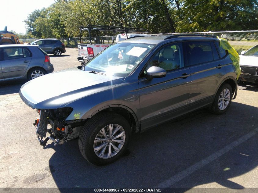 2020 VOLKSWAGEN TIGUAN S VIN: 3VV0B7AX0LM110743