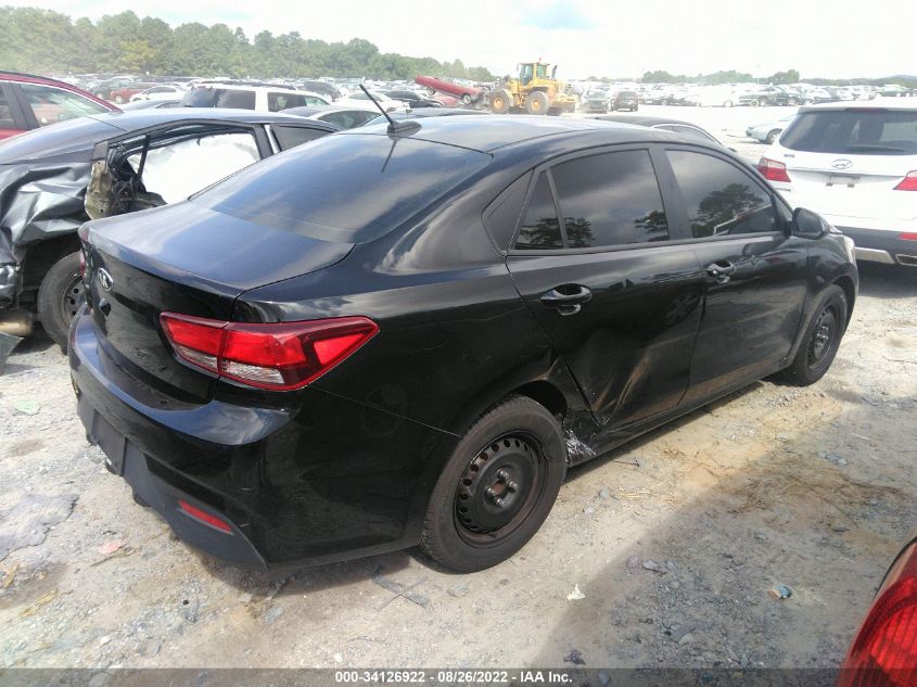 2020 KIA RIO LX VIN: 3KPA24AD4LE349519