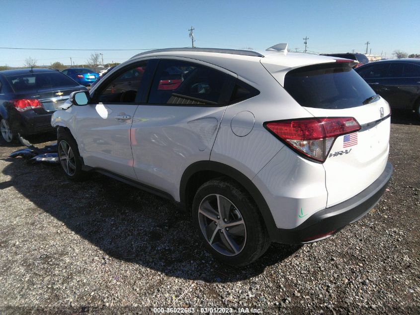 2022 HONDA HR-V EX VIN: 3CZRU5H55NM701267