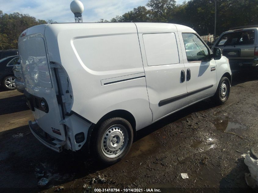 2021 RAM PROMASTER CITY TRADESMAN VIN: ZFBHRFAB1M6U05091