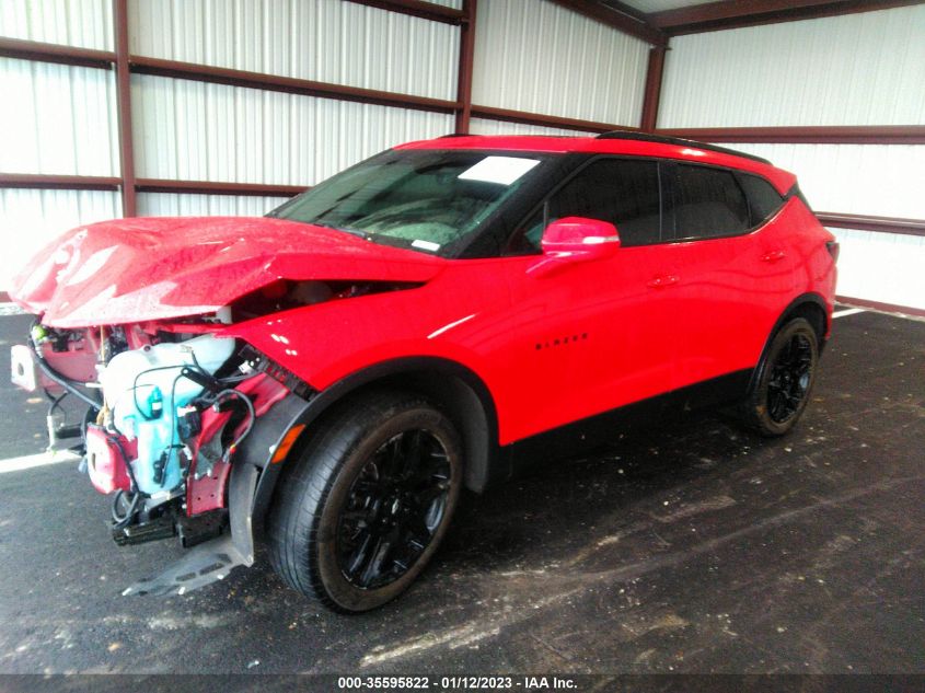 2021 CHEVROLET BLAZER LT VIN: 3GNKBJRS1MS504219
