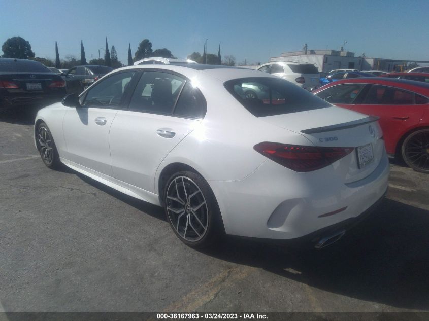 2022 MERCEDES-BENZ C-CLASS C 300 VIN: W1KAF4GB6NR060004
