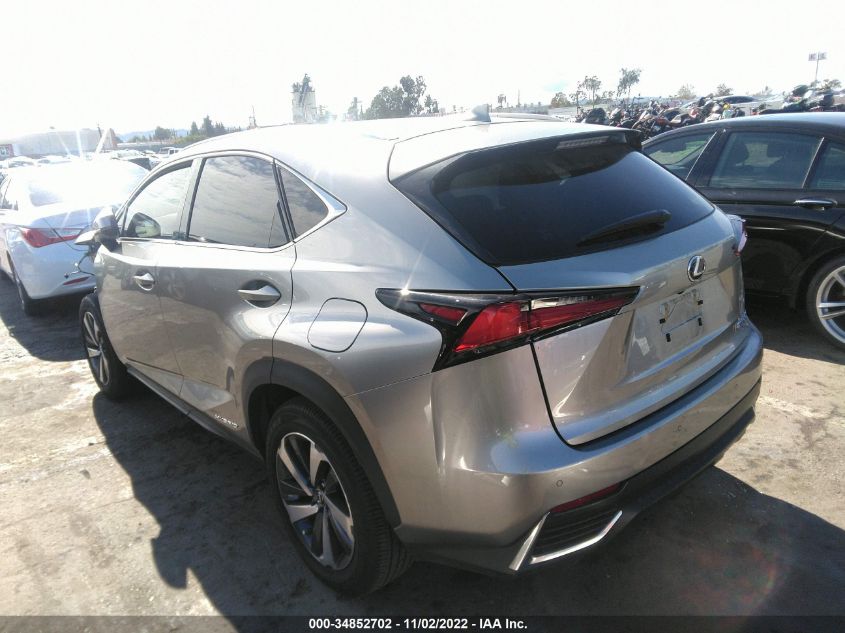 2021 LEXUS NX NX 300H VIN: JTJGJRDZ5M2158625