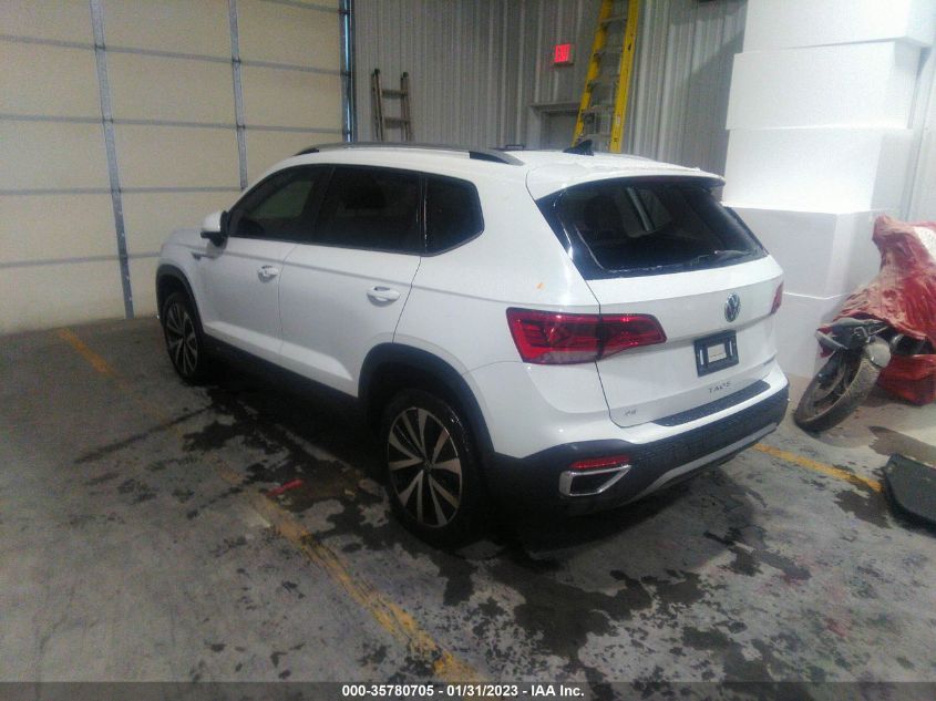 2022 VOLKSWAGEN TAOS SE VIN: 3VVTX7B23NM003206
