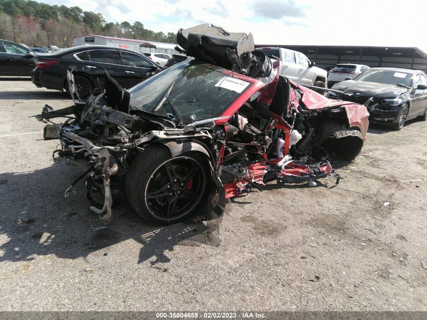 2021 CHEVROLET CORVETTE 1LT VIN: 1G1YA2D44M5119115
