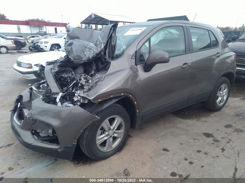 2021 CHEVROLET TRAX LS VIN: KL7CJNSB7MB359424