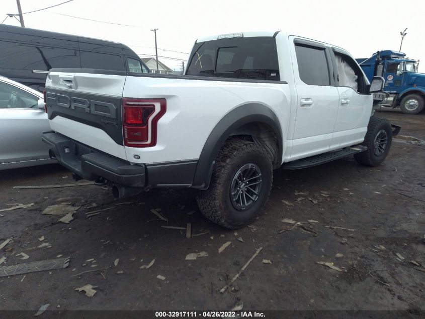 2020 FORD F-150 RAPTOR VIN: 1FTFW1RG9LFA78289