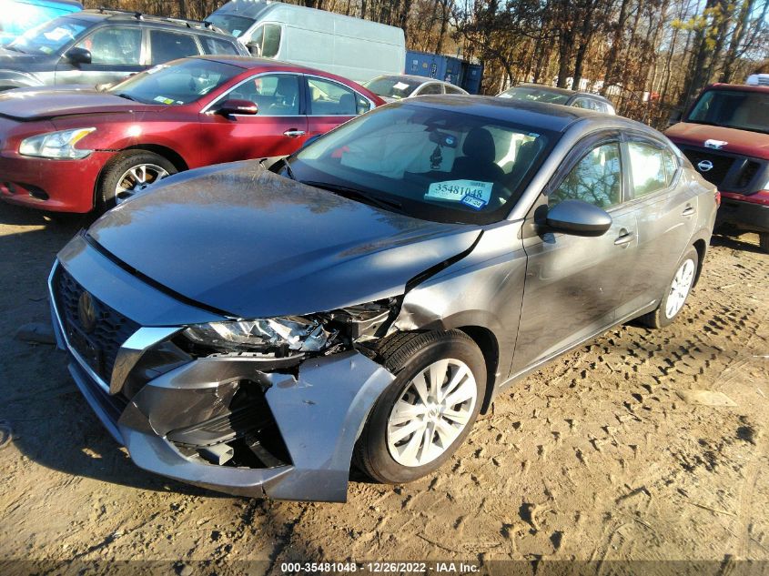 2022 NISSAN SENTRA S VIN: 3N1AB8BV9NY239746