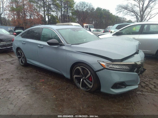 2021 HONDA ACCORD SEDAN SPORT VIN: 1HGCV2F36MA008410