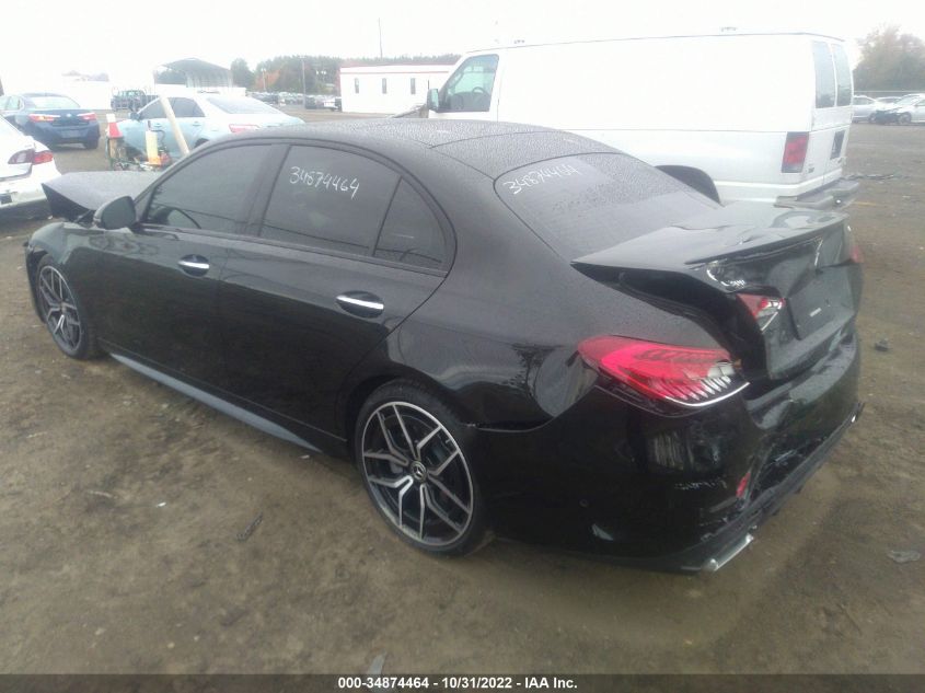 2022 MERCEDES-BENZ C-CLASS C 300 VIN: W1KAF4HB5NR048831