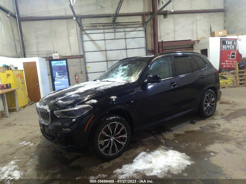 2021 BMW X5 XDRIVE40I VIN: 5UXCR6C01M9G23289