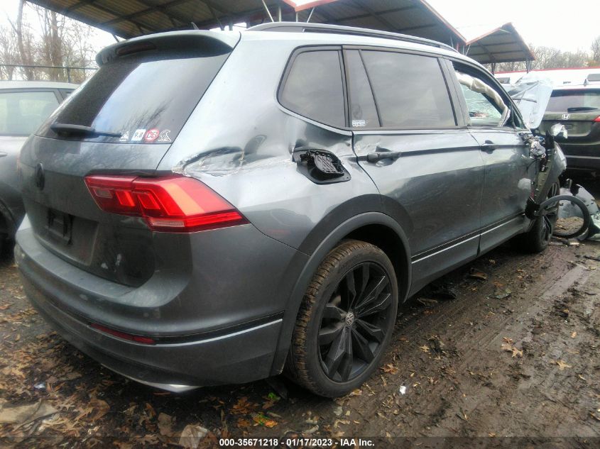 2021 VOLKSWAGEN TIGUAN SE/SE R-LINE BLACK/SEL VIN: 3VV2B7AX0MM088883