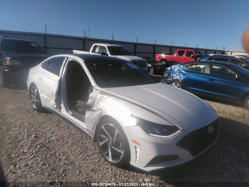 2022 HYUNDAI SONATA SEL PLUS VIN: 5NPEJ4J24NH137835