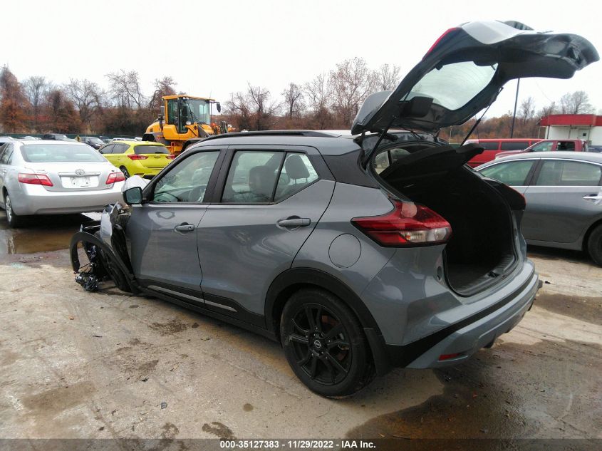 2022 NISSAN KICKS SR VIN: 3N1CP5DVXNL491556