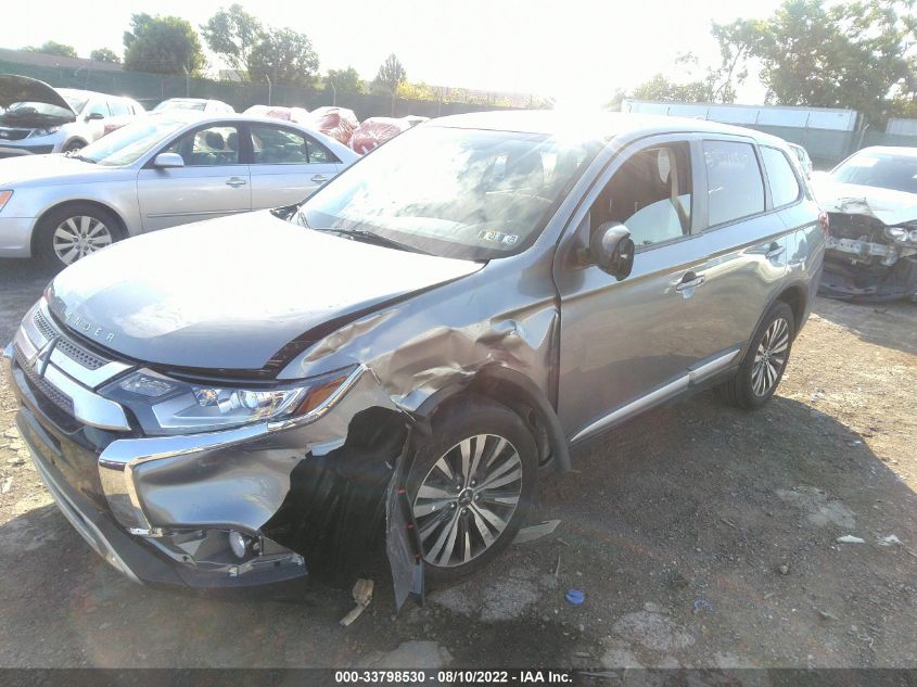 2020 MITSUBISHI OUTLANDER ES VIN: JA4AD2A32LZ013890