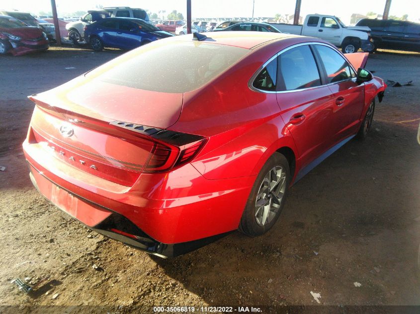 2021 HYUNDAI SONATA SEL VIN: 5NPEL4JA5MH064166