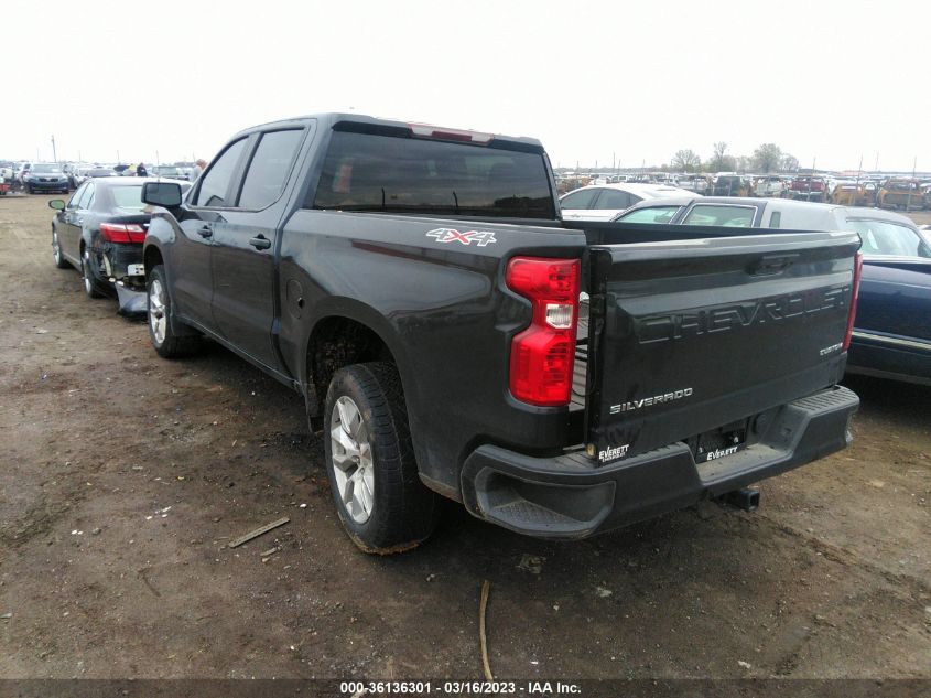 2022 CHEVROLET SILVERADO 1500 CUSTOM VIN: 1GCPDBEK1NZ584095