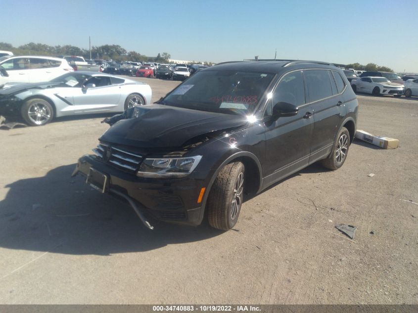 2021 VOLKSWAGEN TIGUAN S VIN: 3VV1B7AX7MM003436