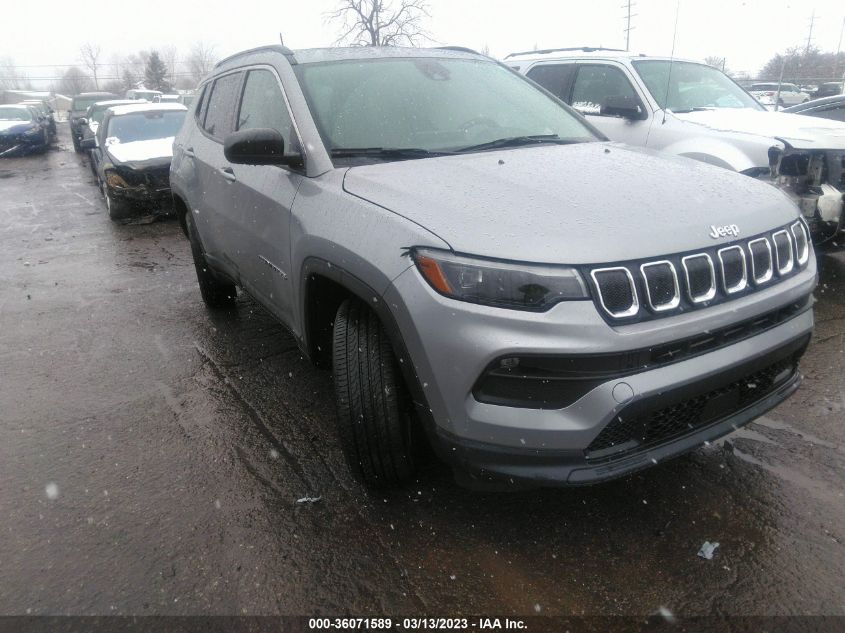 2022 JEEP COMPASS LATITUDE LUX VIN: 3C4NJDFB6NT183174