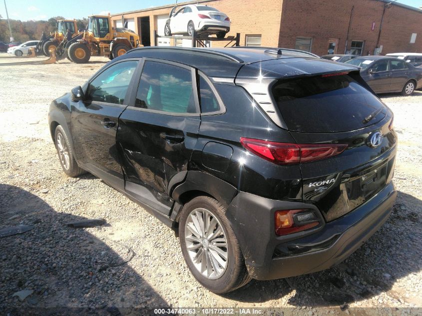 2021 HYUNDAI KONA SEL VIN: KM8K22AA4MU696734