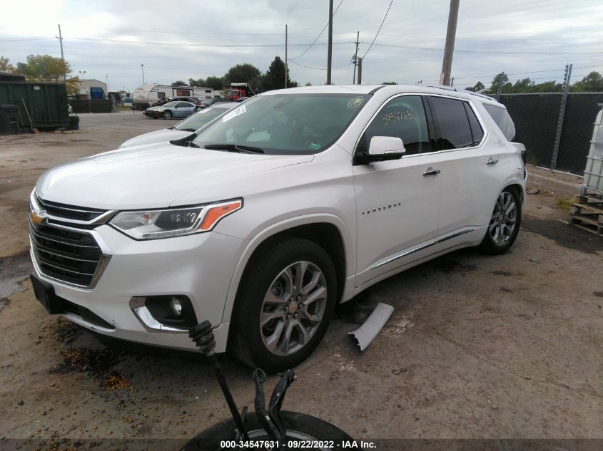 2021 CHEVROLET TRAVERSE PREMIER VIN: 1GNEVKKW4MJ138913