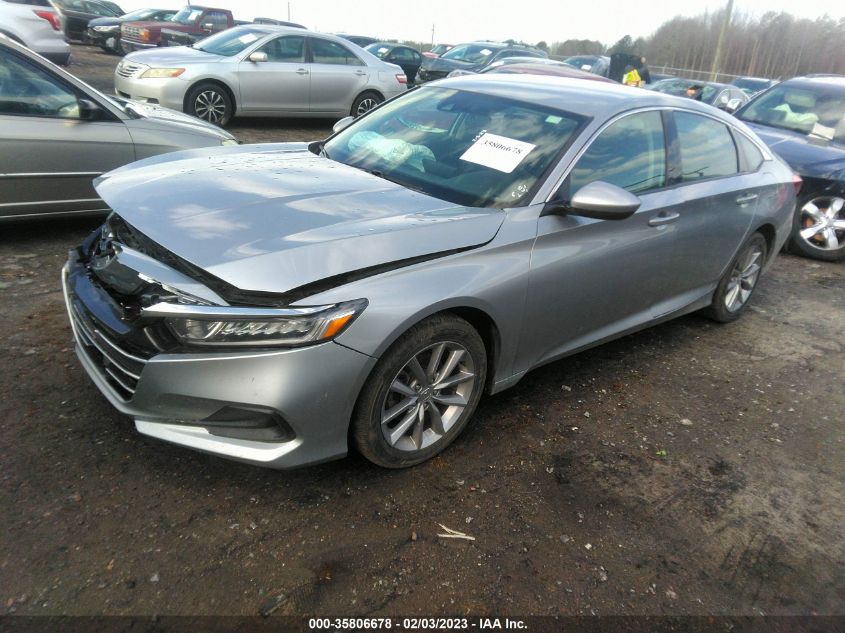 2022 HONDA ACCORD SEDAN LX VIN: 1HGCV1F1XNA018447