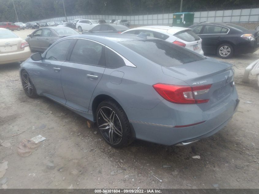 2021 HONDA ACCORD HYBRID TOURING VIN: 1HGCV3F91MA000936