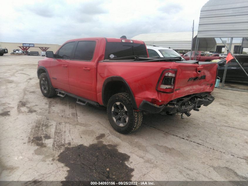 2021 RAM 1500 REBEL VIN: 1C6SRFLT8MN550120