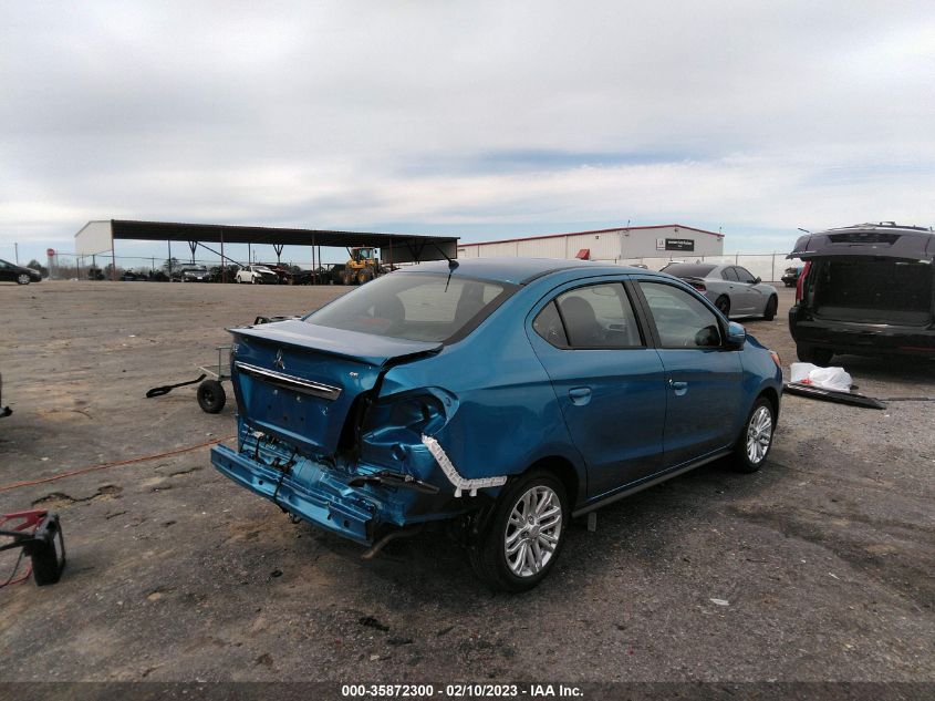 2023 MITSUBISHI MIRAGE G4 SE VIN: ML32FVFJ7PHF00808