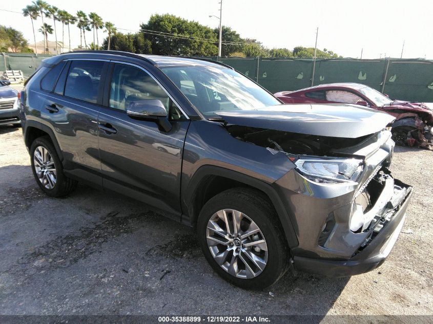 2021 TOYOTA RAV4 XLE PREMIUM VIN: 2T3C1RFV6MC095958