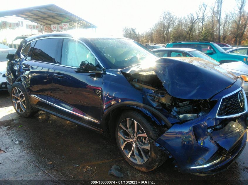 2023 ACURA MDX W/TECHNOLOGY PACKAGE VIN: 5J8YE1H48PL018614