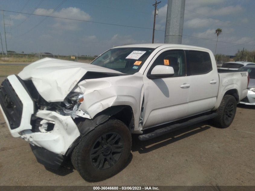 2022 TOYOTA TACOMA 2WD SR/SR5 VIN: 3TYAX5GN3NT035171