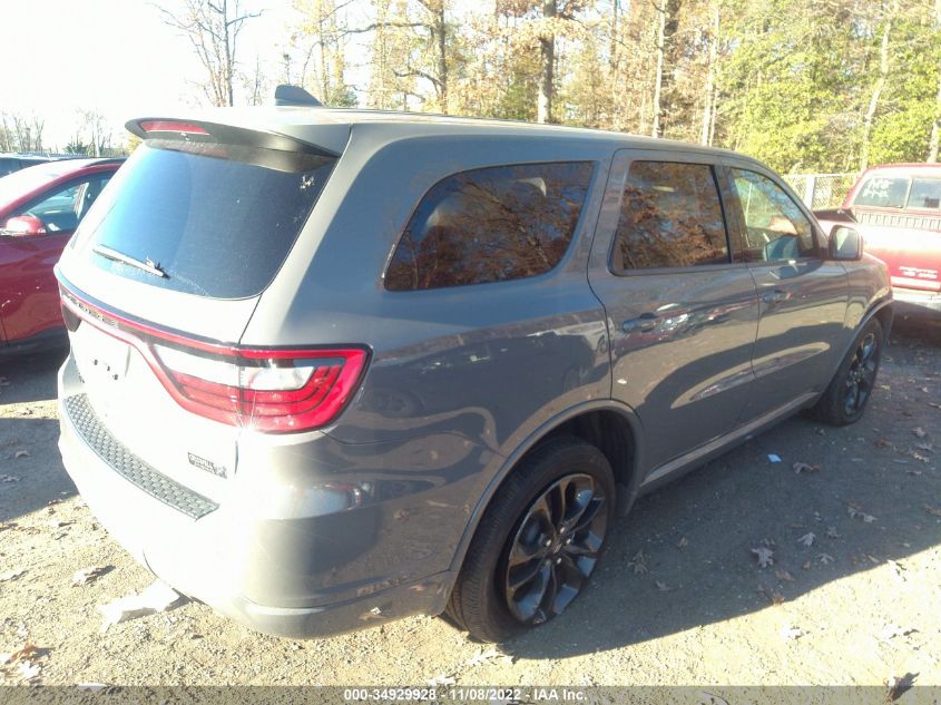 2021 DODGE DURANGO SXT PLUS VIN: 1C4RDJAG1MC521746