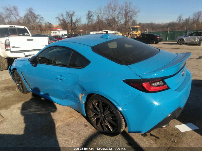 2022 TOYOTA GR86 PREMIUM VIN: JF1ZNBF1XN8758334