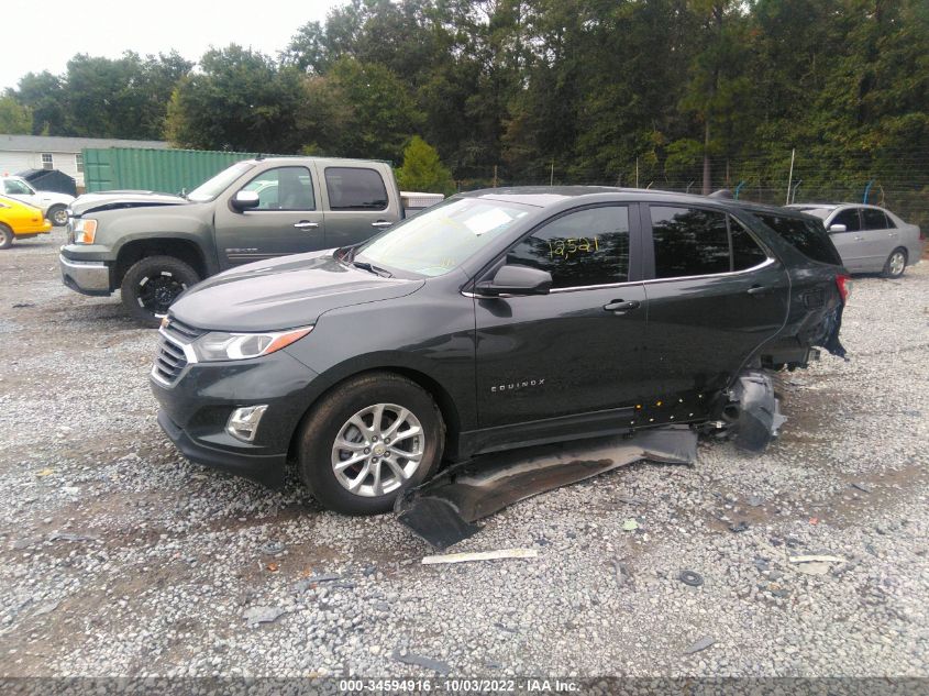 2021 CHEVROLET EQUINOX LT VIN: 2GNAXKEV3M6165643