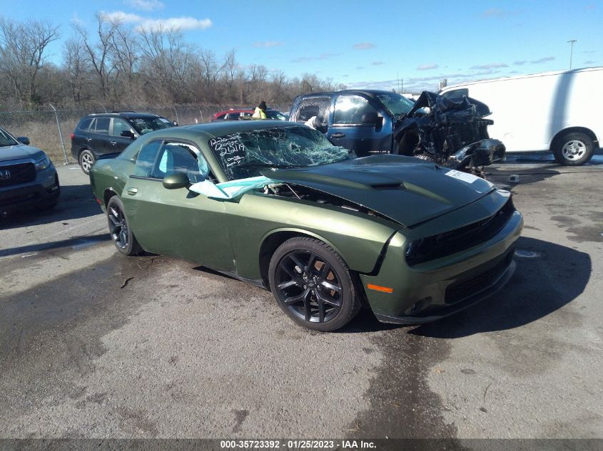 2022 DODGE CHALLENGER SXT VIN: 2C3CDZAG8NH212119