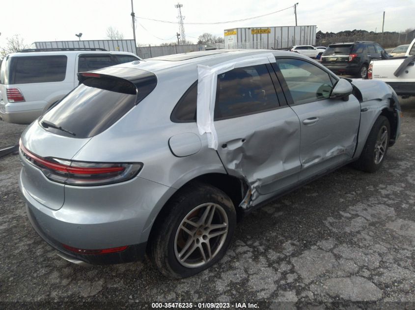 2021 PORSCHE MACAN VIN: WP1AA2A58MLB05119