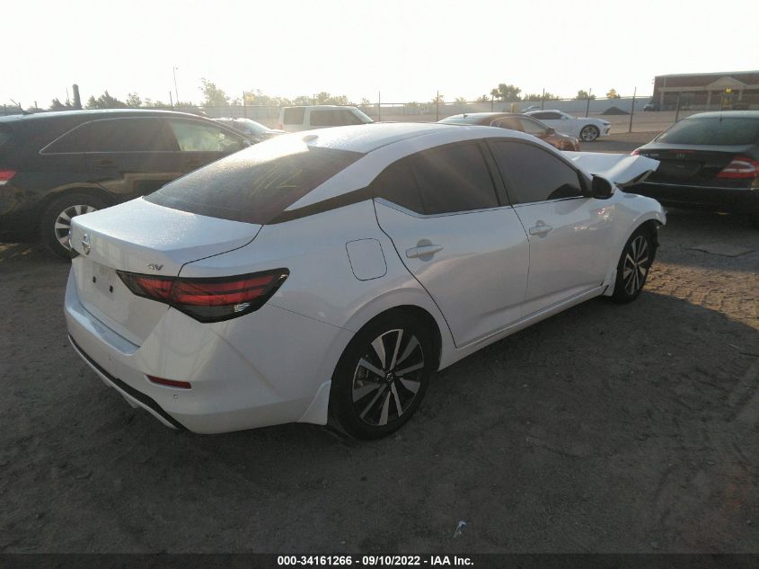 2021 NISSAN SENTRA SV VIN: 3N1AB8CV2MY321573