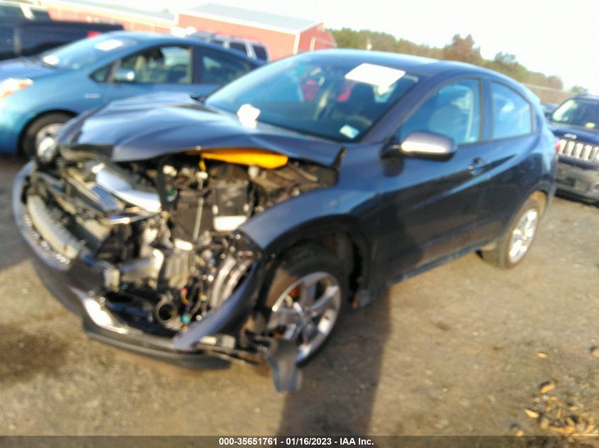2022 HONDA HR-V LX VIN: 3CZRU6H33NM739357