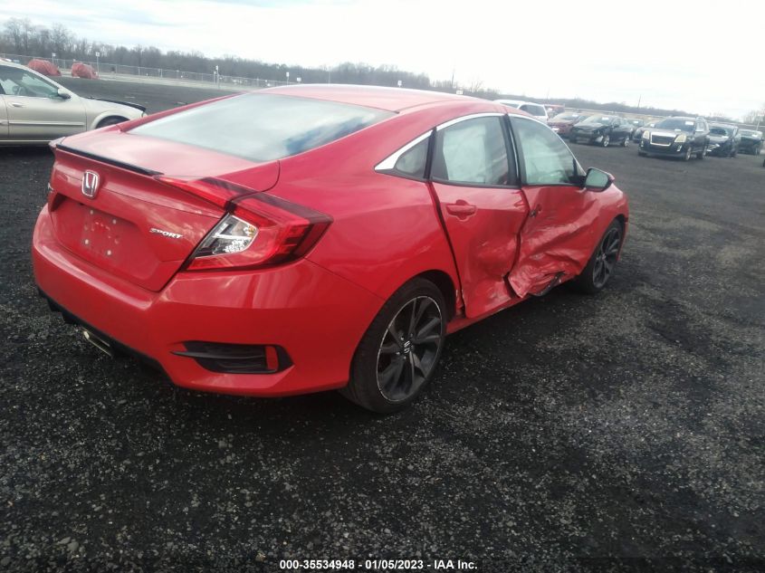 2021 HONDA CIVIC SEDAN SPORT VIN: 2HGFC2F81MH513951